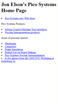 Mobile Screenshot of jelinux.pico-systems.com